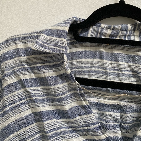 Hollister Striped Wrap Top - Picture 5 of 8